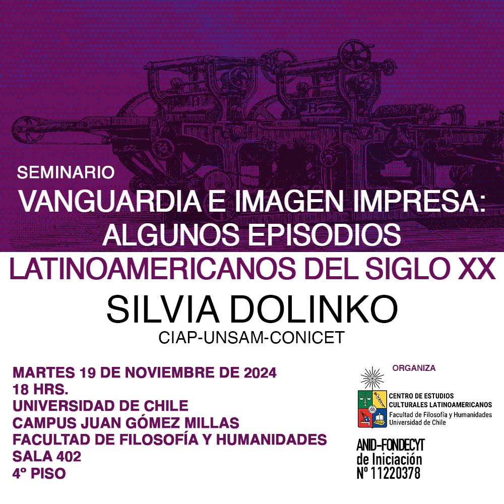 Seminario Vanguardia e imagen impresa: algunos episodios latinoamericanos del siglo XX