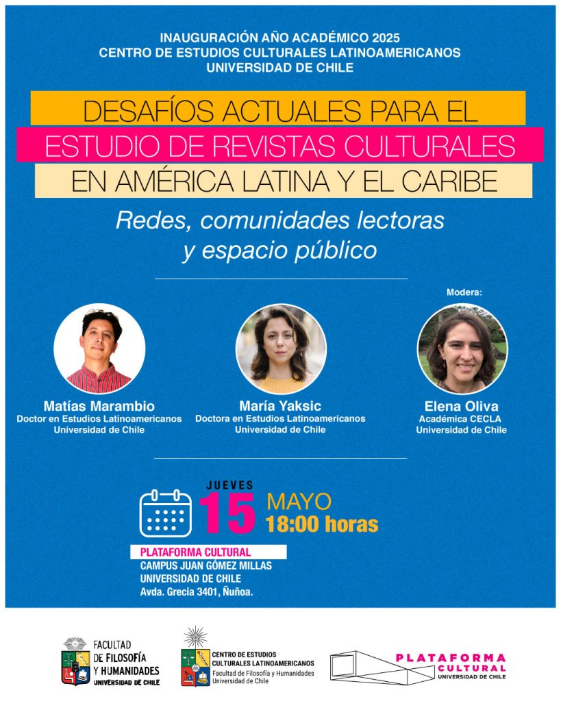 Inauguración año académico 2025 Centro de Estudios Culturales Latinoamericanos